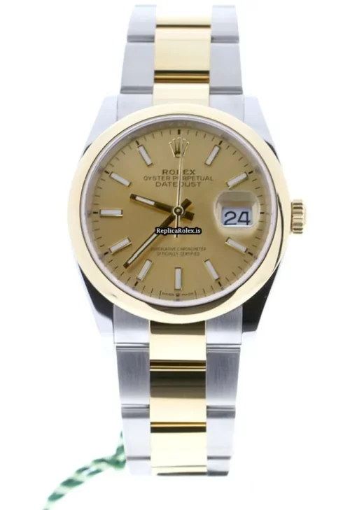 Epic Replica Rolex Datejust 126203 Caliber 3235 Automatic Movement 36mm Gold/steel Case Mens/unisex Watch