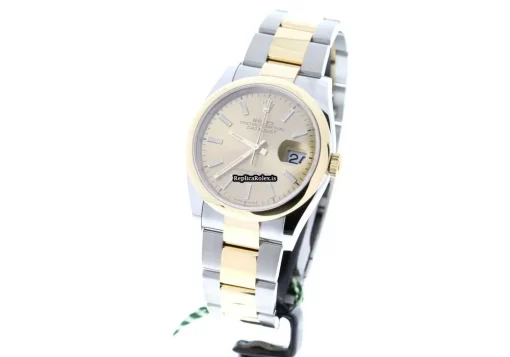 Epic Replica Rolex Datejust 126203 Caliber 3235 Automatic Movement 36mm Gold/steel Case Mens/unisex Watch - Image 3