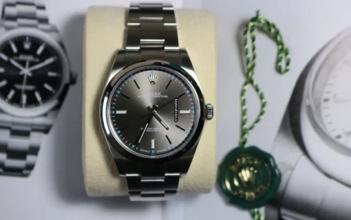Discount Replica Rolex Oyster Perpetual 39 114300 Caliber 3132 Automatic Movement 39mm Steel Case Mens/unisex Watch - Image 3