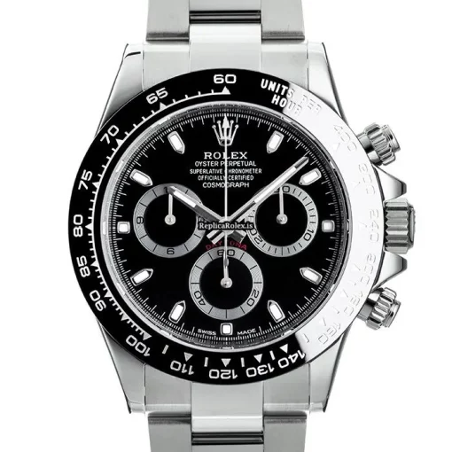 Exquisite Fake Rolex Daytona 116500ln Caliber 4130 Automatic Movement 40mm Steel Case Watch