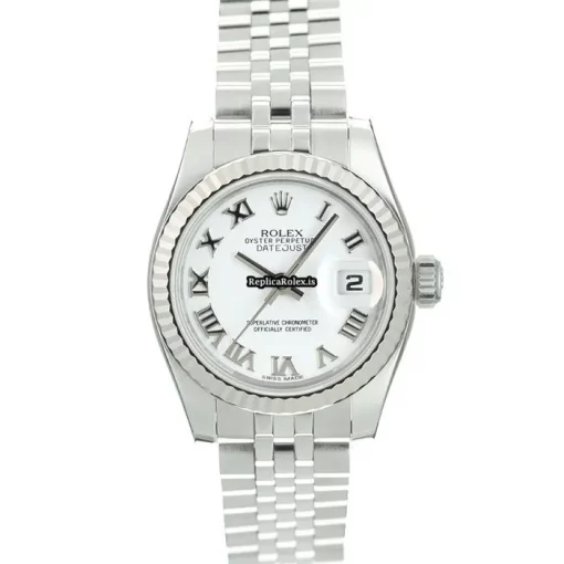 Fine Fake Rolex Lady-datejust 179174 Caliber 2235 Automatic Movement 26mm Gold/steel Case Watch