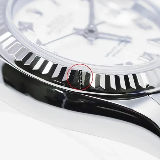 Fine Fake Rolex Lady-datejust 179174 Caliber 2235 Automatic Movement 26mm Gold/steel Case Watch - Image 5