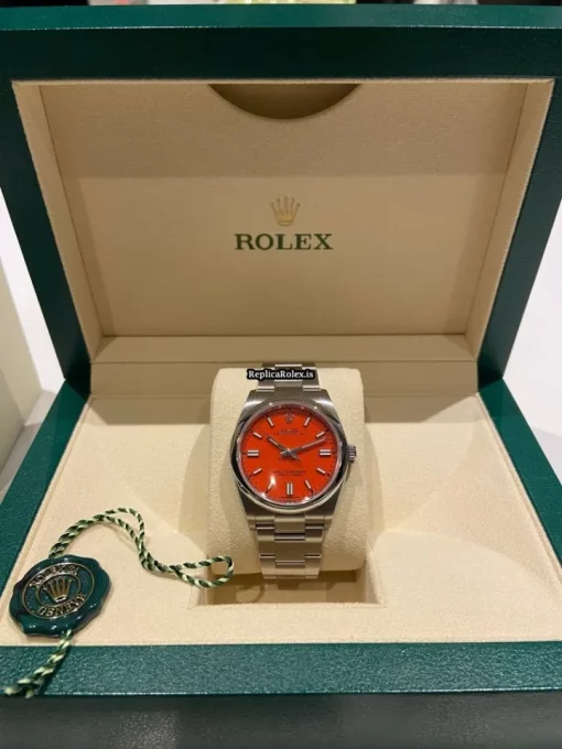 Fantastic Replica Rolex Oyster Perpetual 36 126000 Caliber 3230 Automatic Movement 36mm Steel Case Mens/unisex Watch - Image 2