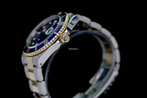 Fantastic Fake Rolex Submariner Date 16613 Caliber 3135 Automatic Movement 40mm Gold/steel Case Mens/unisex Watch - Image 10