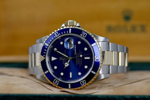Fantastic Fake Rolex Submariner Date 16613 Caliber 3135 Automatic Movement 40mm Gold/steel Case Mens/unisex Watch - Image 11