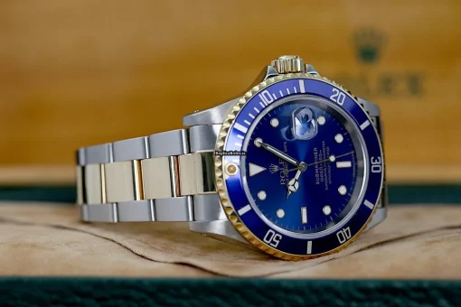 Fantastic Fake Rolex Submariner Date 16613 Caliber 3135 Automatic Movement 40mm Gold/steel Case Mens/unisex Watch - Image 12