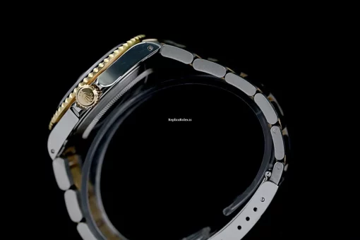 Fantastic Fake Rolex Submariner Date 16613 Caliber 3135 Automatic Movement 40mm Gold/steel Case Mens/unisex Watch - Image 8