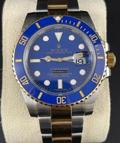 Pleasing Fake Rolex Submariner Date 116613lb Caliber 3135 Automatic Movement 40mm Gold/steel Case Mens/unisex Watch