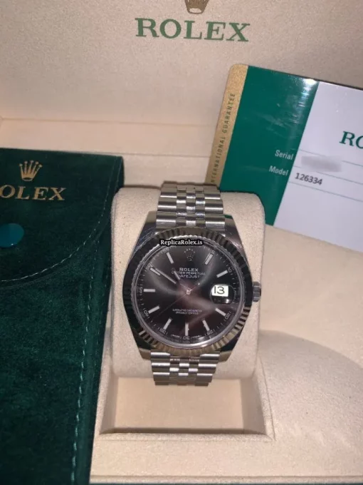 Remarkable Replica Rolex Datejust 126334 Caliber 3235 Automatic Movement 41mm Steel Case Mens/unisex Watch - Image 3