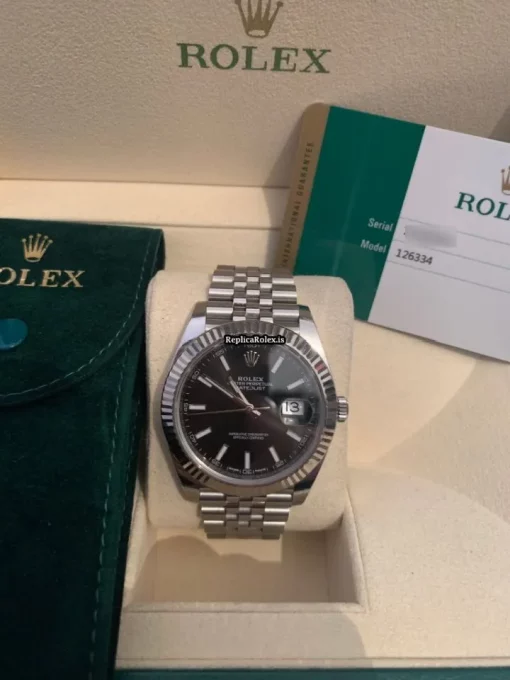 Remarkable Replica Rolex Datejust 126334 Caliber 3235 Automatic Movement 41mm Steel Case Mens/unisex Watch - Image 4