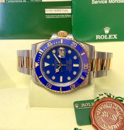 1:1 Knockoff Rolex Submariner Date 116613lb Caliber 3135 Automatic Movement 40mm Gold/steel Case Mens/unisex Watch - Image 4