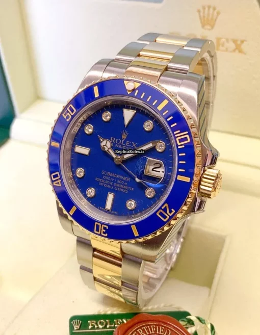 1:1 Knockoff Rolex Submariner Date 116613lb Caliber 3135 Automatic Movement 40mm Gold/steel Case Mens/unisex Watch - Image 5