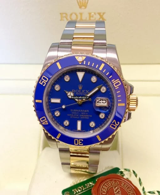 1:1 Knockoff Rolex Submariner Date 116613lb Caliber 3135 Automatic Movement 40mm Gold/steel Case Mens/unisex Watch - Image 6