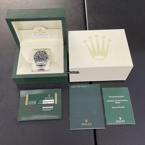 Wonderful Replica Rolex Gmt-master II 116710ln Automatic Movement 40mm Steel Case Watch - Image 6