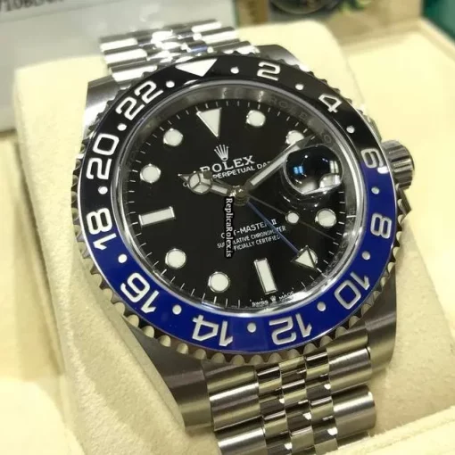 Great Replica Rolex Gmt-master II 126710blnr Caliber 3285 Automatic Movement 40mm Steel Case Mens/unisex Watch