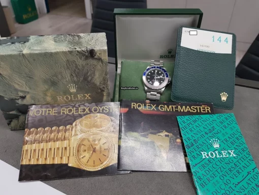 Swiss Fake Rolex Gmt-master 16700 Caliber 3175 Automatic Movement 40mm Steel Case Mens/unisex Watch - Image 12