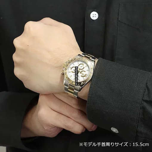 Popular Replica Rolex Daytona 116503 Caliber 4130 Automatic Movement 40mm Gold/steel Case Watch - Image 15
