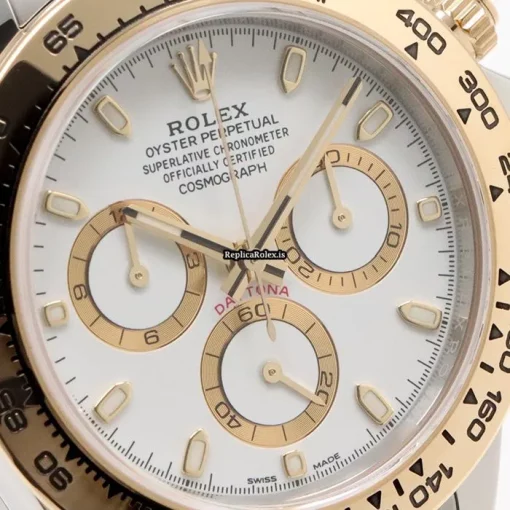 Popular Replica Rolex Daytona 116503 Caliber 4130 Automatic Movement 40mm Gold/steel Case Watch - Image 5
