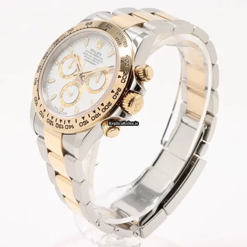 Popular Replica Rolex Daytona 116503 Caliber 4130 Automatic Movement 40mm Gold/steel Case Watch - Image 6