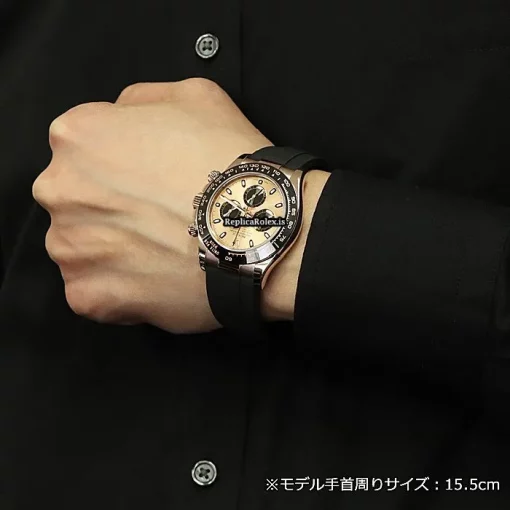 Defect Knockoff Rolex Daytona 116515ln Caliber 4130 Automatic Movement 40mm Watch - Image 15