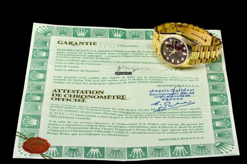 Ideal Fake Rolex Day-date 36 18238 Caliber 3155 Automatic Movement 36mm Yellow Gold Case Mens/unisex Watch - Image 6