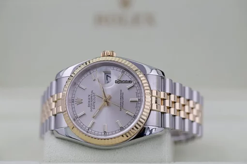 Amazing Replica Rolex Datejust 116233 Caliber 3135 Automatic Movement 36mm Gold/steel Case Mens/unisex Watch - Image 11