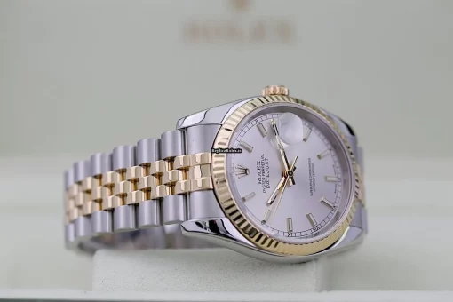 Amazing Replica Rolex Datejust 116233 Caliber 3135 Automatic Movement 36mm Gold/steel Case Mens/unisex Watch - Image 12