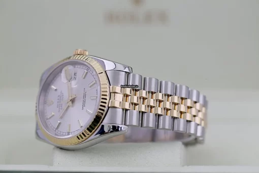 Amazing Replica Rolex Datejust 116233 Caliber 3135 Automatic Movement 36mm Gold/steel Case Mens/unisex Watch - Image 14