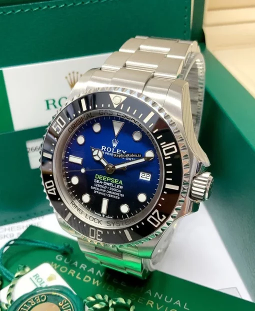 Exquisite Replica Rolex Sea-dweller Deepsea 126660 Caliber 3235 Automatic Movement 44mm Steel Case Mens/unisex Watch