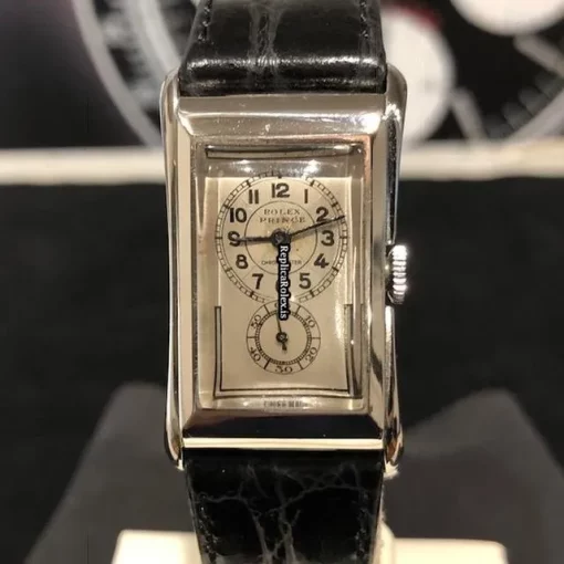 Wonderful Replica Rolex Prince 1490 Manual Winding Movement 42x24mm Steel Case Mens/unisex Watch