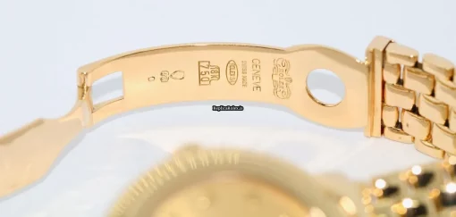 Affordable Replica Rolex Cellini 6622 Caliber 6620 Quartz Movement 33mm Yellow Gold Case Mens/unisex Watch - Image 6