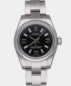 Attractive Replica Rolex Oyster Perpetual 26 176200 Caliber 2231 Automatic Movement 26x29mm Steel Case Womens Watch