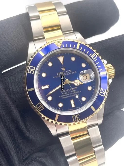Neat Fake Rolex Submariner Date 16613 Caliber 3135 Automatic Movement 40mm Gold/steel Case Mens/unisex Watch