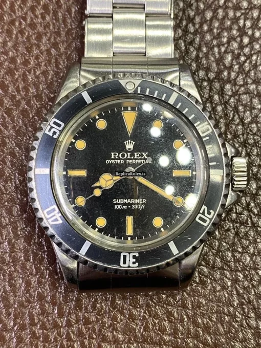 Pleasing Replica Rolex Submariner 5512 Automatic Movement Steel Case Mens/unisex Watch - Image 2
