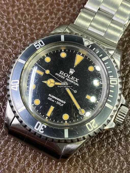 Pleasing Replica Rolex Submariner 5512 Automatic Movement Steel Case Mens/unisex Watch - Image 3