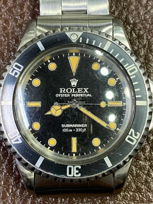 Pleasing Replica Rolex Submariner 5512 Automatic Movement Steel Case Mens/unisex Watch - Image 4