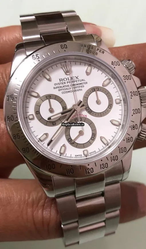 Awesome Copy Rolex Daytona 116520 Caliber 4130 Automatic Movement 40mm Steel Case Mens/unisex Watch - Image 3