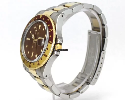 1:1 Fake Rolex Gmt-master 1675 Caliber 1570 Automatic Movement 40mm Gold/steel Case Mens/unisex Watch - Image 4