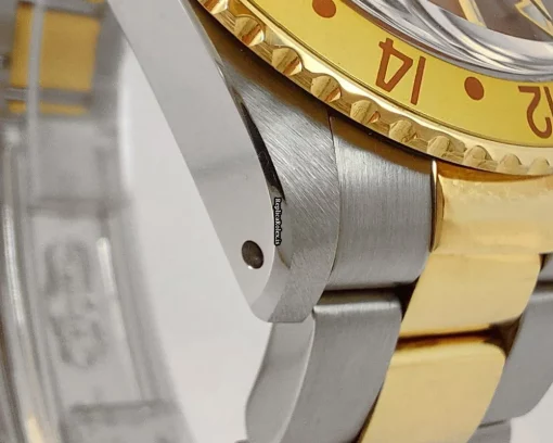 1:1 Fake Rolex Gmt-master 1675 Caliber 1570 Automatic Movement 40mm Gold/steel Case Mens/unisex Watch - Image 6