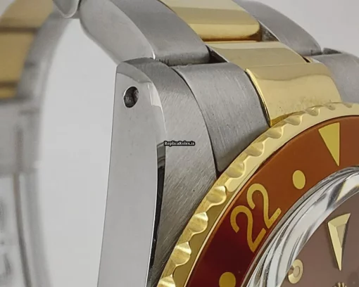 1:1 Fake Rolex Gmt-master 1675 Caliber 1570 Automatic Movement 40mm Gold/steel Case Mens/unisex Watch - Image 8