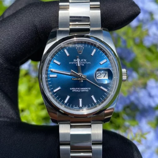 Popular Fake Rolex Oyster Perpetual Date 115200 Caliber 3135 Automatic Movement 34mm Steel Case Mens/unisex Watch - Image 2