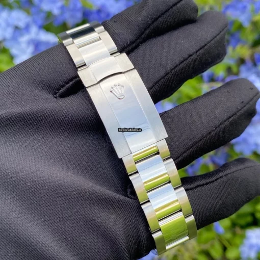 Popular Fake Rolex Oyster Perpetual Date 115200 Caliber 3135 Automatic Movement 34mm Steel Case Mens/unisex Watch - Image 6