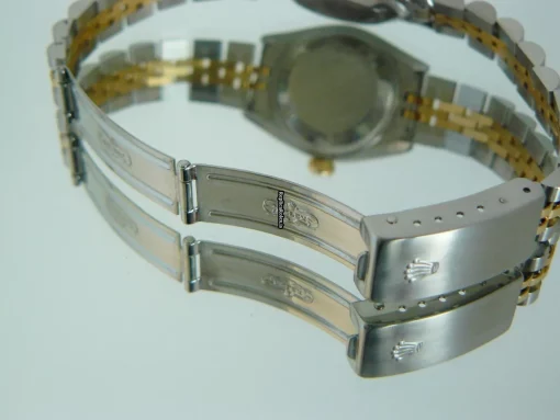 Perfect Fake Rolex Lady-datejust 6917 Caliber 2030 Automatic Movement 26mm Gold/steel Case Womens Watch - Image 10