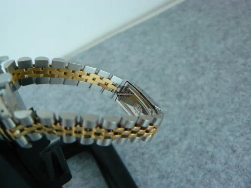 Perfect Fake Rolex Lady-datejust 6917 Caliber 2030 Automatic Movement 26mm Gold/steel Case Womens Watch - Image 12