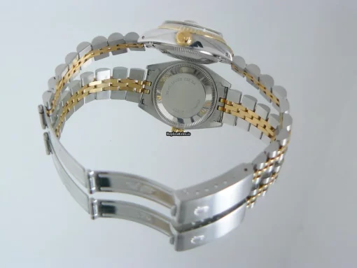 Perfect Fake Rolex Lady-datejust 6917 Caliber 2030 Automatic Movement 26mm Gold/steel Case Womens Watch - Image 5