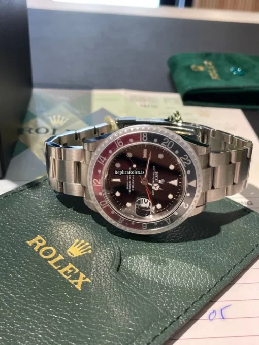 1:1 Replica Rolex Gmt-master II 16710 Caliber 3185 Automatic Movement 40mm Steel Case Mens/unisex Watch