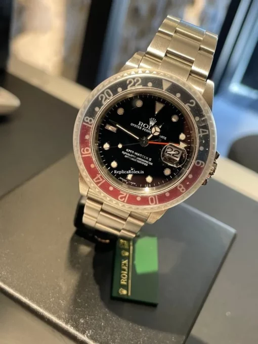 1:1 Replica Rolex Gmt-master II 16710 Caliber 3185 Automatic Movement 40mm Steel Case Mens/unisex Watch - Image 2