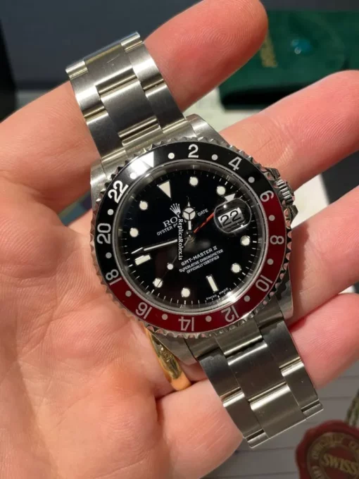1:1 Replica Rolex Gmt-master II 16710 Caliber 3185 Automatic Movement 40mm Steel Case Mens/unisex Watch - Image 3