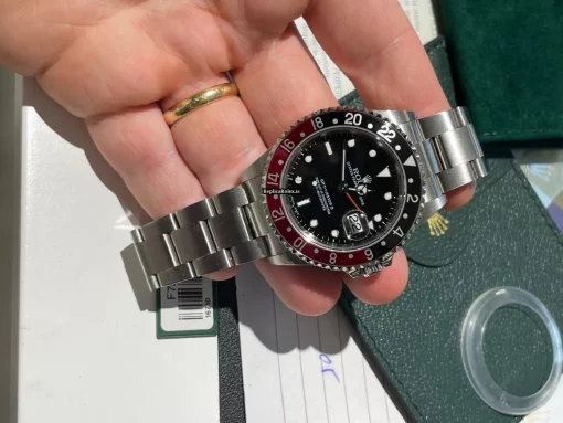 1:1 Replica Rolex Gmt-master II 16710 Caliber 3185 Automatic Movement 40mm Steel Case Mens/unisex Watch - Image 9