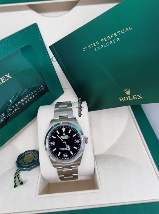 Neat Replica Rolex Explorer 124270 Caliber 3230 Automatic Movement 36mm Steel Case Mens/unisex Watch